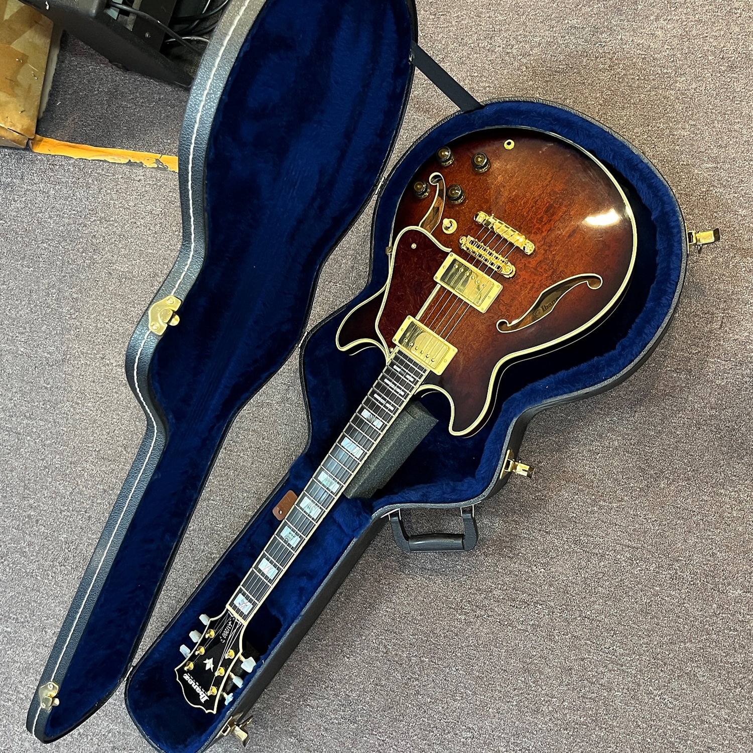 Instrumental Music - Used 1996 Ibanez AM200 Exotic Wood Hollowbody