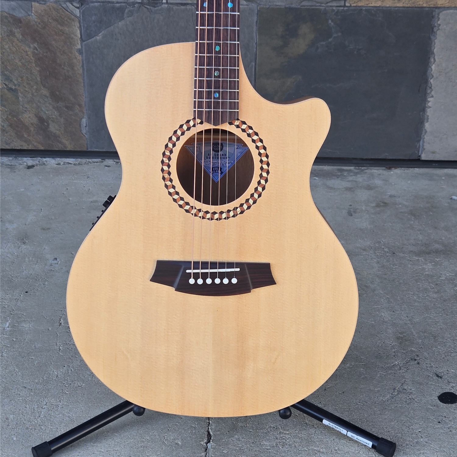 Cole Clark Studio recording AN2EC Spruce Mahogany