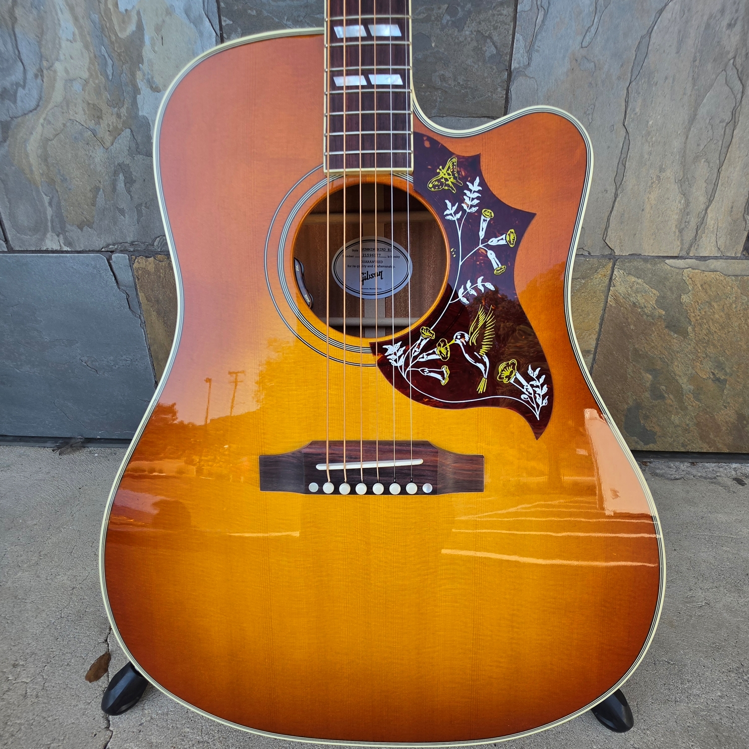 Gibson Hummingbird Standard EC Heritage Cherry Sunburst