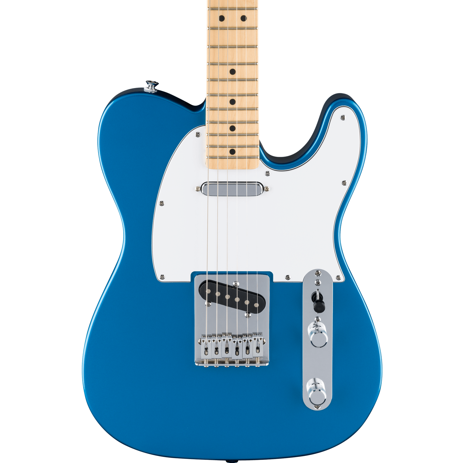 Fender Standard Telecaster®Maple Fingerboard, White Pickguard, Aqua Marine Metallic