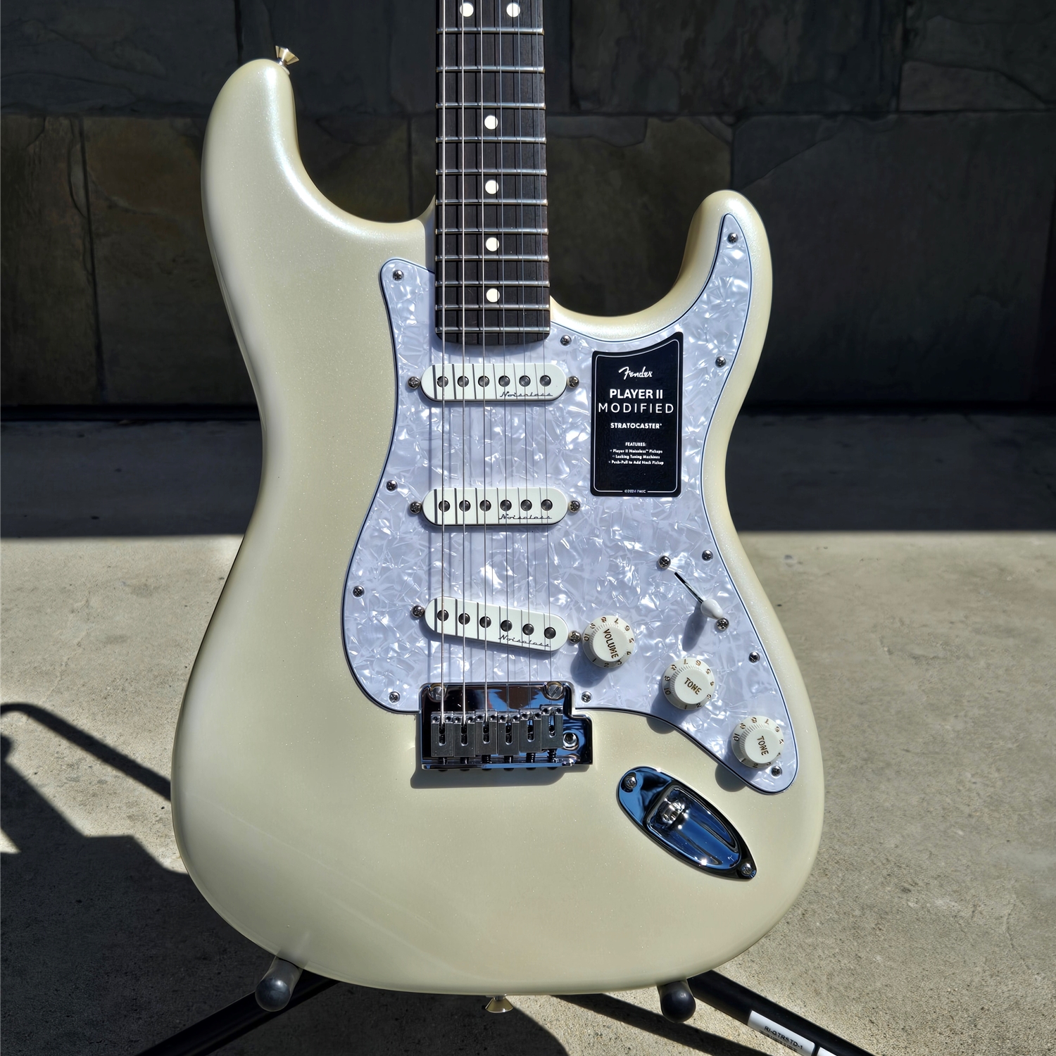 Fender Player II Modified Stratocaster Rosewood Fingerboard, Olympic Pearl