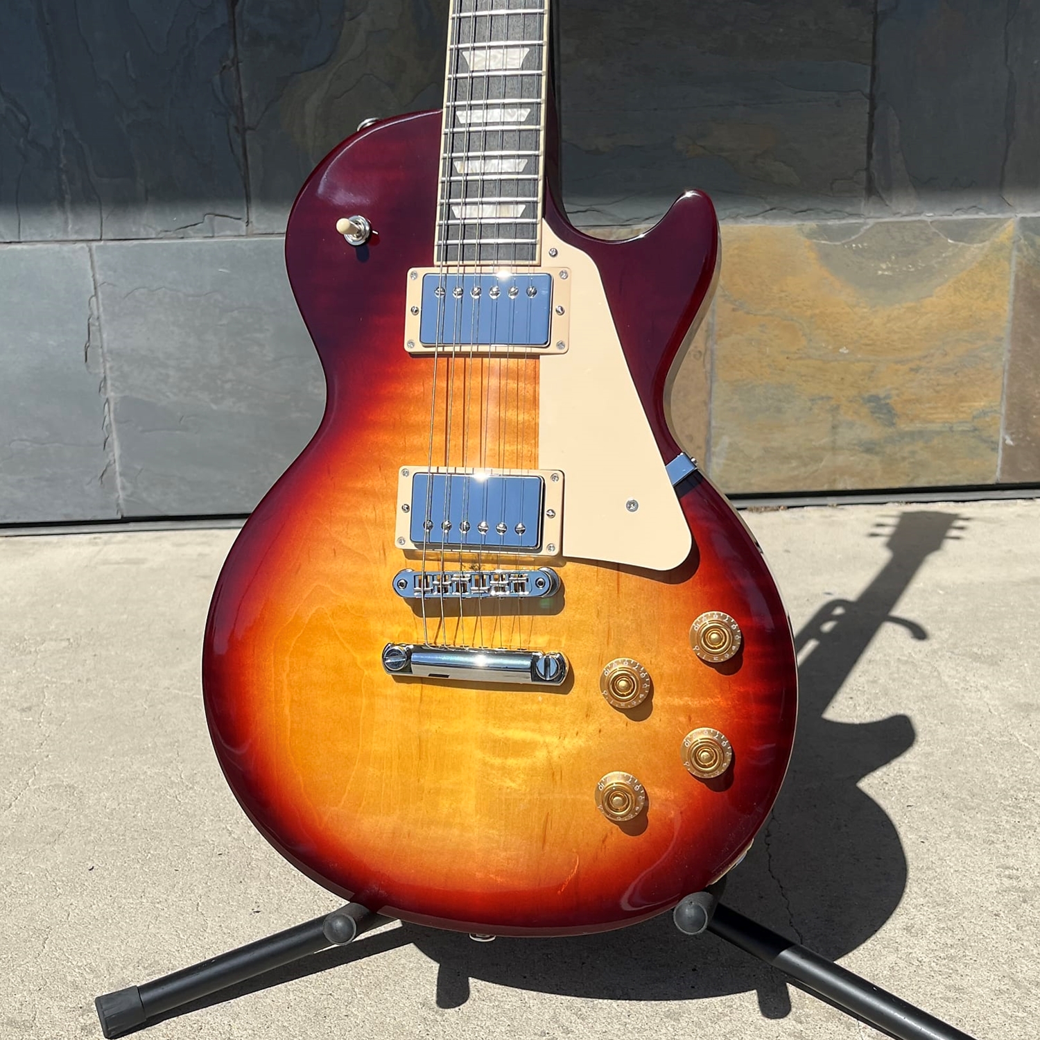 Gibson Les Paul Studio Session Bourbon Burst Electric with Soft Case