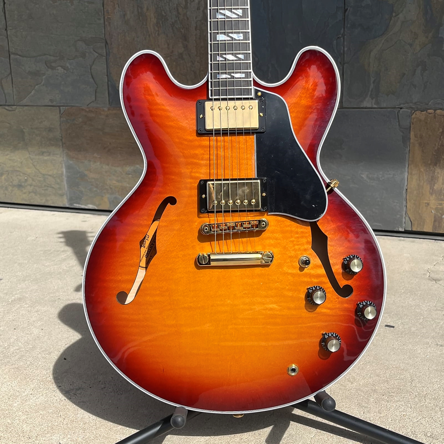 Gibson ES Supreme Bourbon Burst Semi-hollow with Hard Case