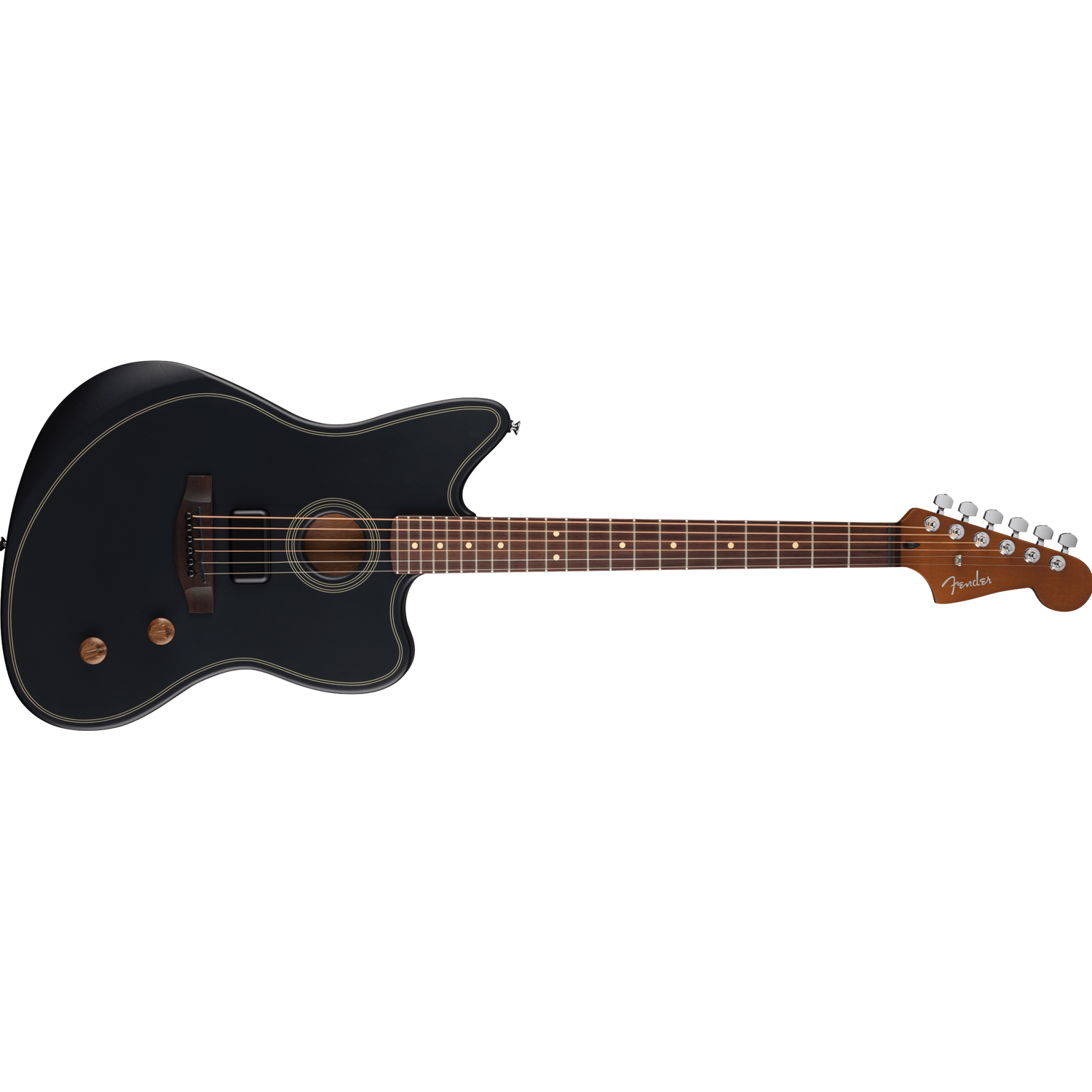 Fender Acoustasonic® Standard Jazzmaster®, Black