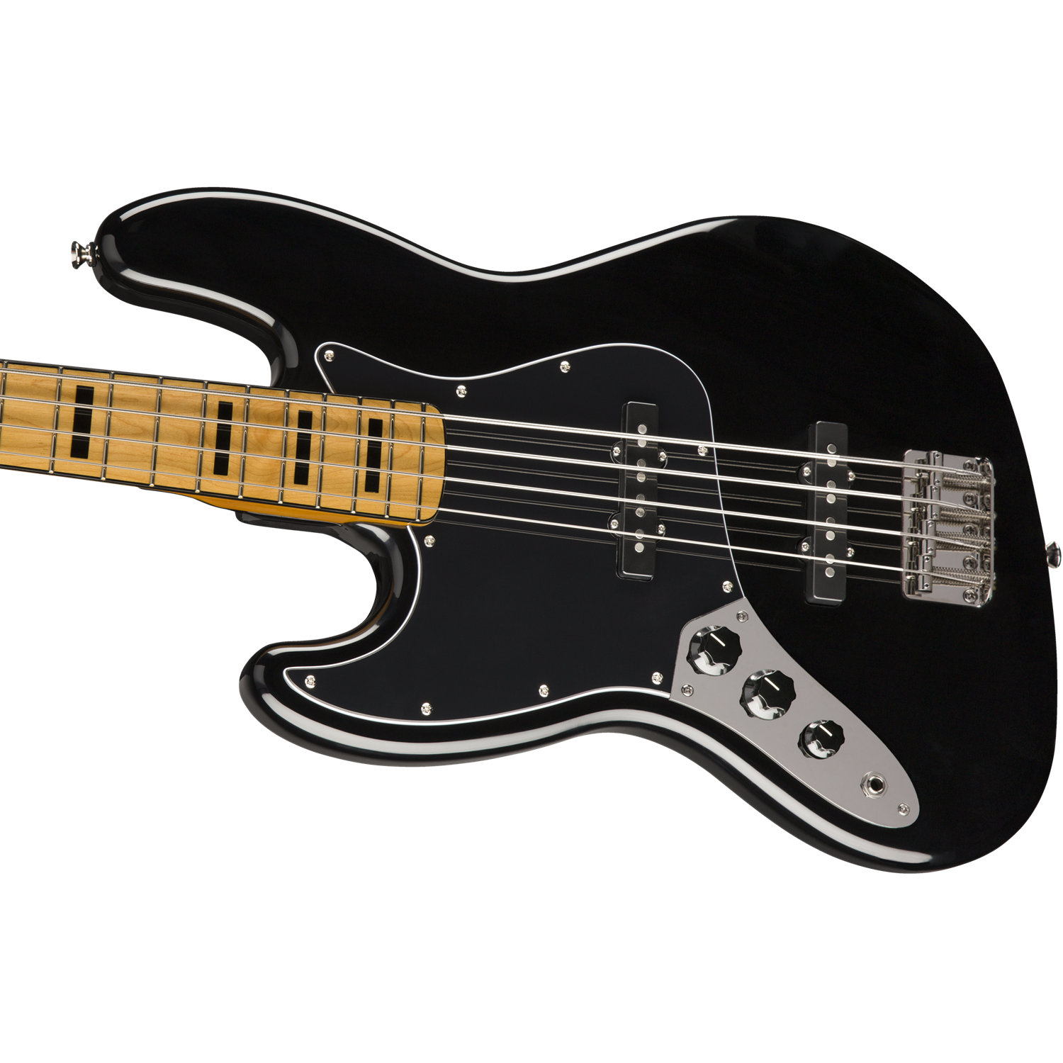 Squier Classic Vibe '70s Jazz Bass® Left-Handed, Maple Fingerboard, Black