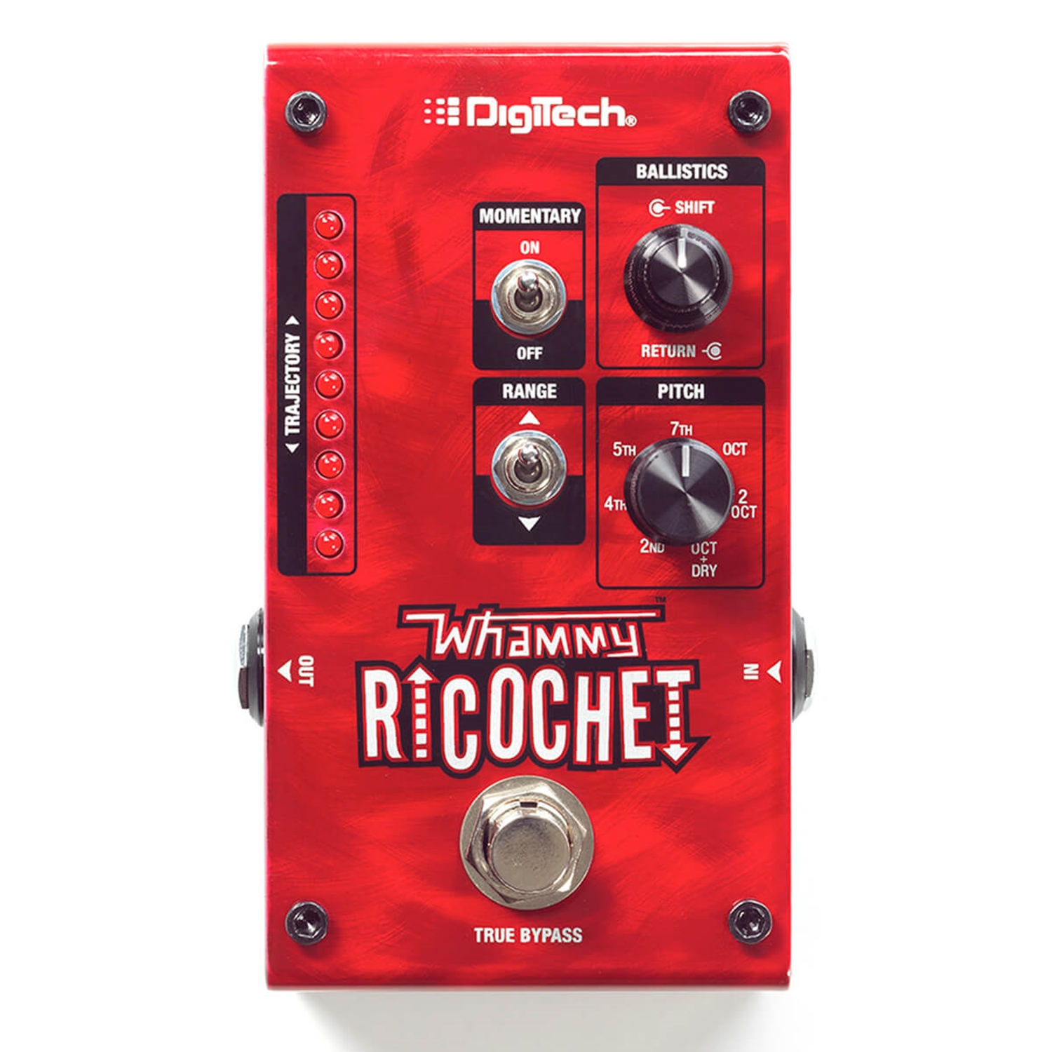 DigiTech Whammy Rocochet Compact Pitch Shifting Up or Down with Momentary Control