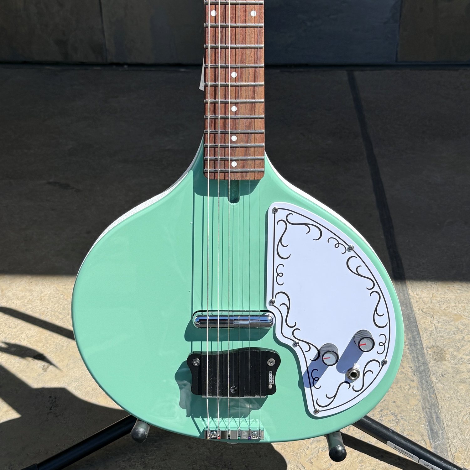 Danelectro Baby Sitar Aqua