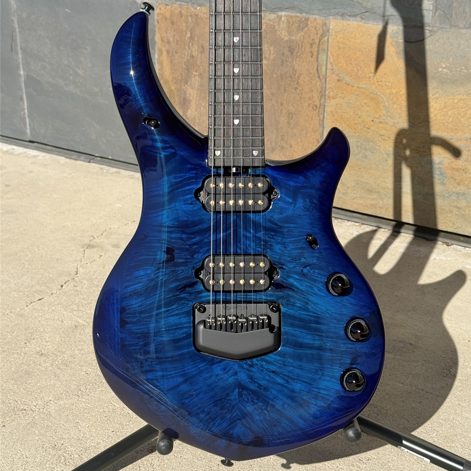 Music Man Majesty Blue Ink 6-String Ball Family Reserve Electric Guitar