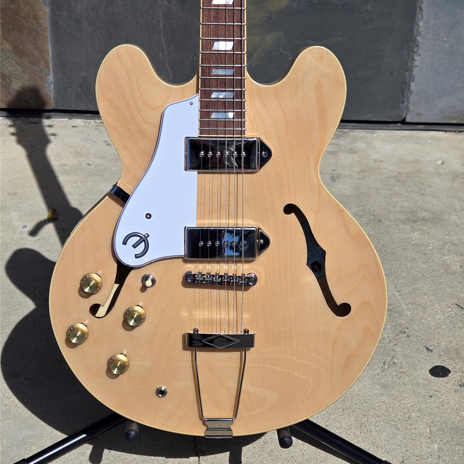 Epiphone Casino, Left-Handed, Natural