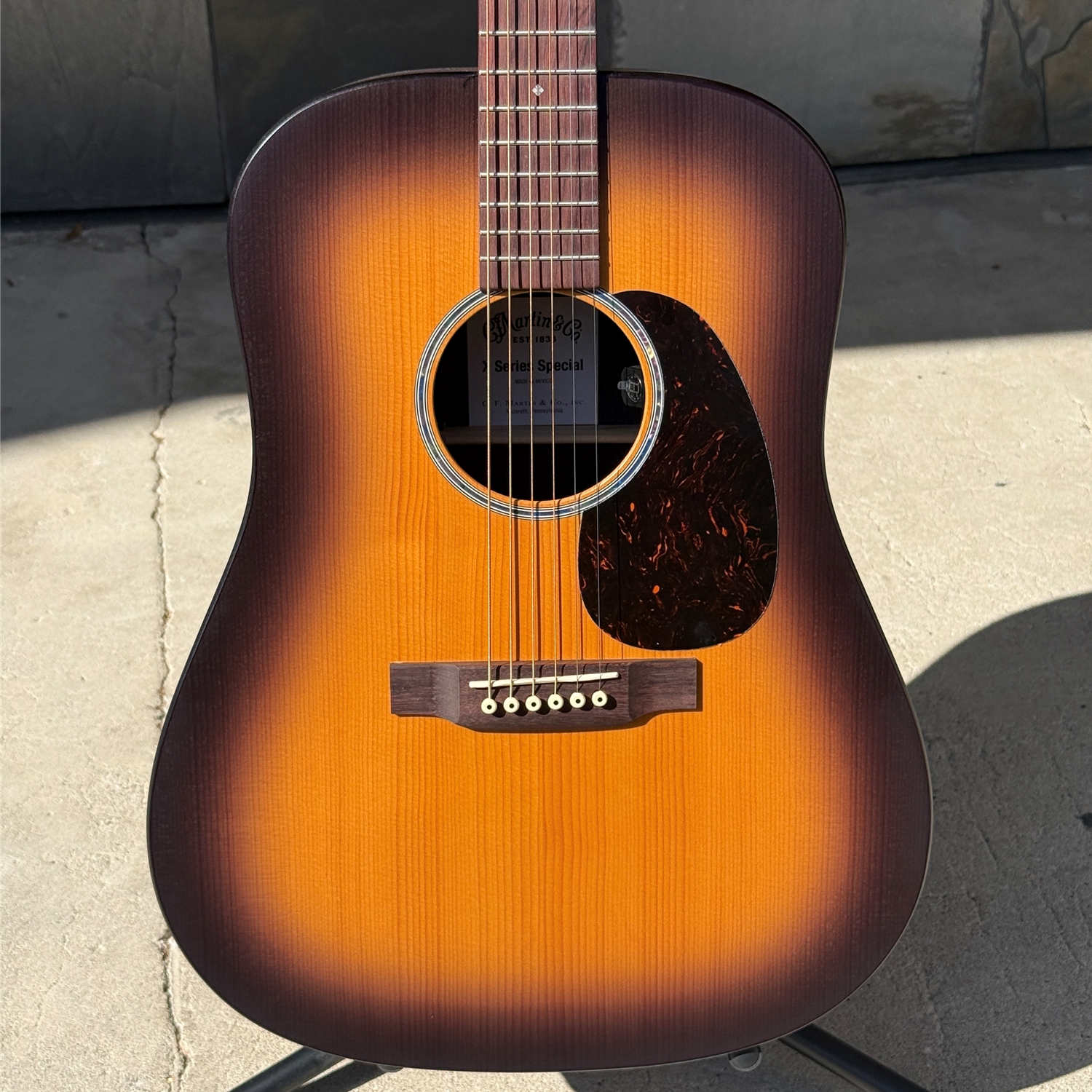 Martin D-X2E Brazilian BurstSpecial