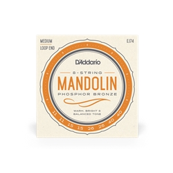 D'Addario EJ74 Phosphor Bronze Medium Mandolin Strings
