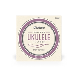 D'Addario EJ88C Nyltech Ukulele Strings, Concert