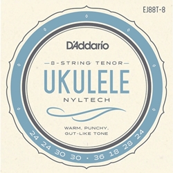 D'Addario EJ88T Nyltech Ukulele Strings, Tenor