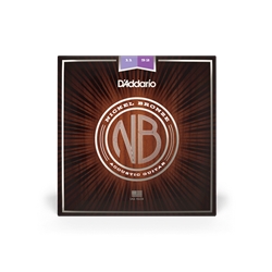 D'Addario NB1152 Nickel Bronze Acoustic Guitar Strings, Custom Light, 11-52