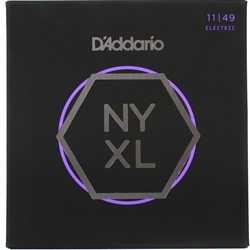 D'Addario NYXL1149 Nickel Wound Electric Guitar Strings, Medium, 11-49