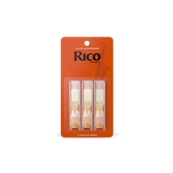 Rico by D'Addario Alto Sax Reeds, Strength 2, 3-pack