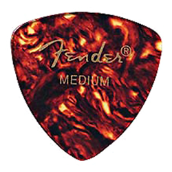 Fender 346 Celluliod Picks, Turtle Shell, Medium, 12-Pack