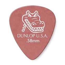 Dunlop Gator Pick, .58 mm, Players 12 Pack