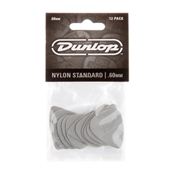 Dunlop Nylon Standard Pick, .60mm, 12 Pack