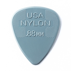 Dunlop 0.88mm Nylon Guitar Pick, 12 Pack