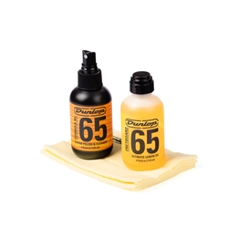 Dunlop Sytem 65 Cleaning Kit - Body Cleaner, Fretboard Cleaner, and Cloth