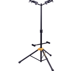 Hercules GS422B Auto-Grip Guitar Stand; Double