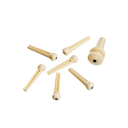 Planet Waves Injected Molded Bridge Pins with End Pin Set of 7