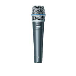Shure Beta 57A 
Dynamic Instrument Microphone