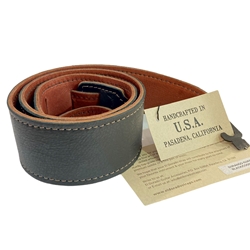 Durango Suave 2 1/2" Strap, Black/ Cognac