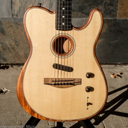 Fender Acoustasonic Telecaster, with Bag, Natural