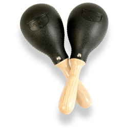 LP285PR LP Mini Rawhide Maracas PR Flag