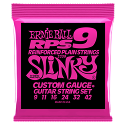 Ernie Ball Super Slinky RPS Guitar String Set, 9-42