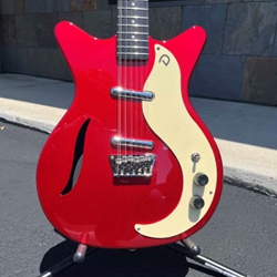Instrumental Music - Danelectro '59 Vintage 12 String, Metallic Red