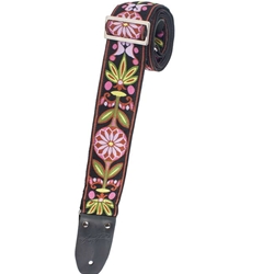 HJQ2-41 2" DELUXE HH JACQUARD GTR STRAP