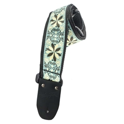 Henry Heller Woven 2" Jacquard Guitar Strap with Nylon Backing