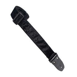 Henry Heller 2" Crushed Velvet Strap, Black