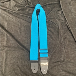 IMC Logo Poly Vegan Guitar Strap, Teal