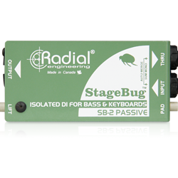 Radial SB2 Stage Bug 2 Compact Passive DI