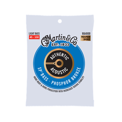 Martin Authentic Acoustic SP Bass Strings, Light, 45 - 100