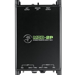 Mackie MDB-2P Passive Stereo Direct Box