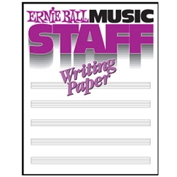 Ernie Ball Bass Tab Writing Book