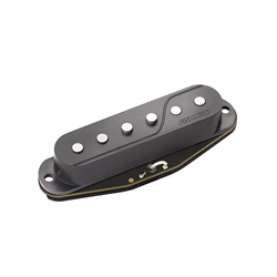 Fishman Fluence SS Single Width Pickup - Passive, Black/White