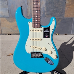 Fender American Professional II Strat Rosewood, Miami Blue