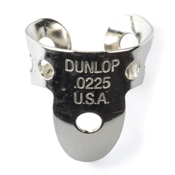 Dunlop Silver Finger Thumb Picks - 5 PACK