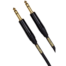 Mogami Gold TRS to TRS Cable; 06 ft