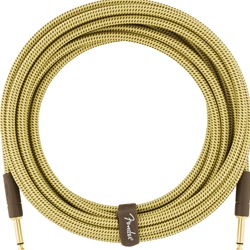 Fender Deluxe Series Instrument Cable, Straight-Straight, 18.6 Feet