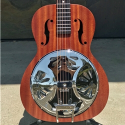 Gretsch G9200 Boxcar Roundneck Resonator, Natural Mahoghany