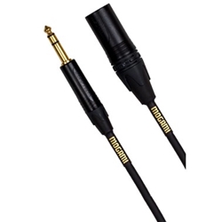 Mogami Gold 1/4" TRS To Male XLR Speaker Cable, 10ft