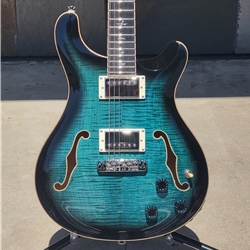 PRS SE HOLLOWBODY II PIEZO Peacock Blue - 2022