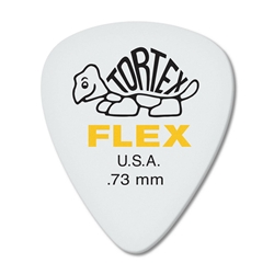 Dunlop Tortex Flex Standard Pick, 0.73mm, 12 Pack